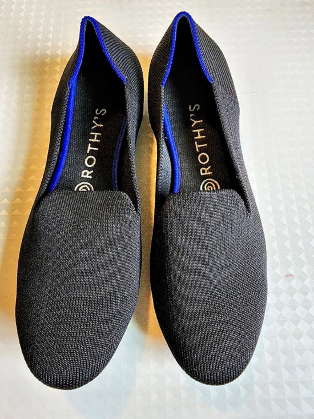 Rothy's The Daily Loafer Black Flats US 8